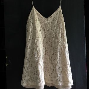 La Hearts cream colored dress